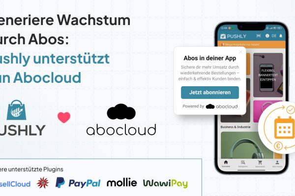 Abo-Commerce in JTL-Shop und Shopware: So ergänzt Pushly Abocloud & Mollie optimal