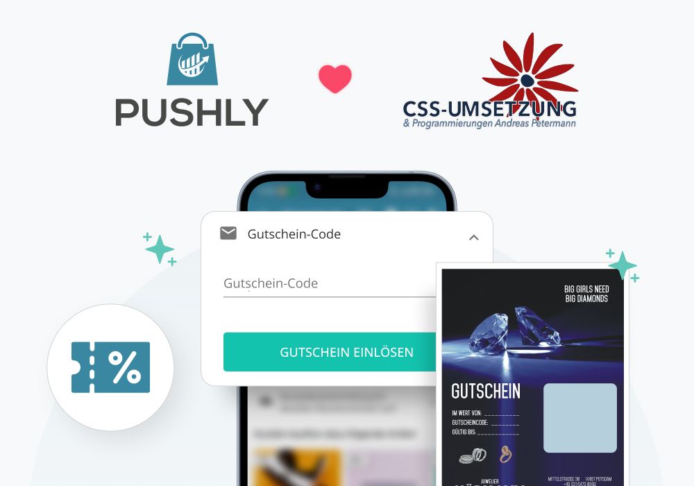 Pushly + CSS-Gutschein: