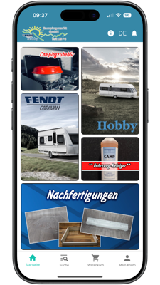 Die App von Campingmarkt GmbH